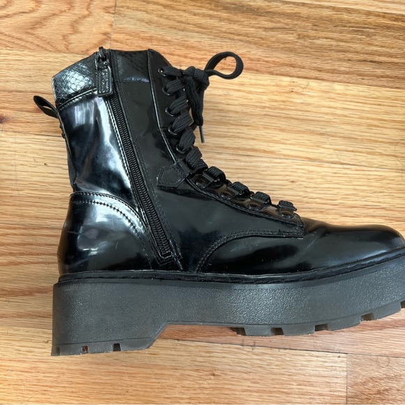 Sam Edelman Circus Sanders lug sole combat boots Size 7.5 - Picture 4 of 6